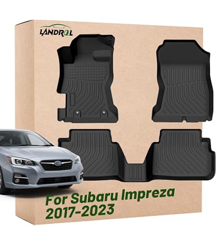 Amazon.com: Subaru Impreza or Crosstrek All Weather Floor Mats